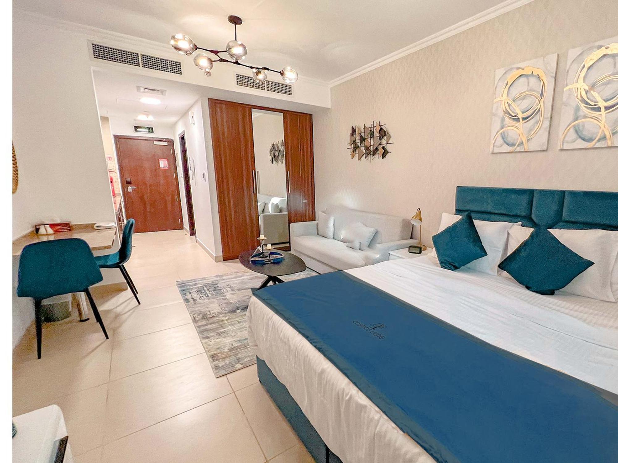 Cosmos Living Modern Studio Near Dubai Marina Exterior photo